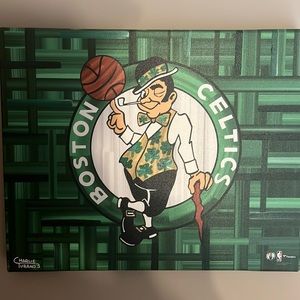 Boston Celtics Custom Art